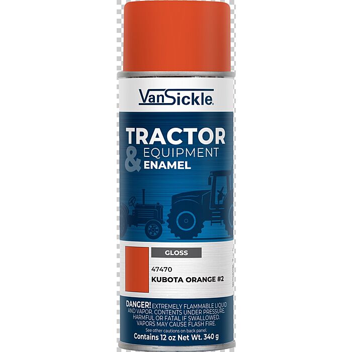 Van Sickle Tractor & Equipment Enamel Spray (Gloss - Kubota Orange #2) 12 oz