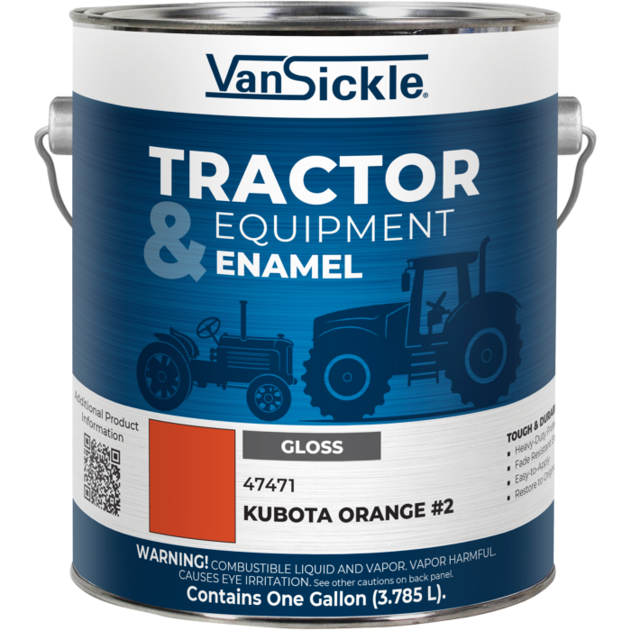 Van Sickle Tractor & Equipment Enamel (Flat - Kubota Orange #2) Gallon