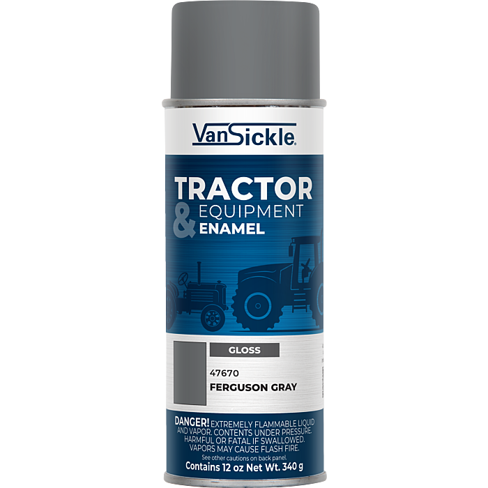 Van Sickle Tractor & Equipment Enamel Spray (Gloss - Ferguson Gray) 12 oz