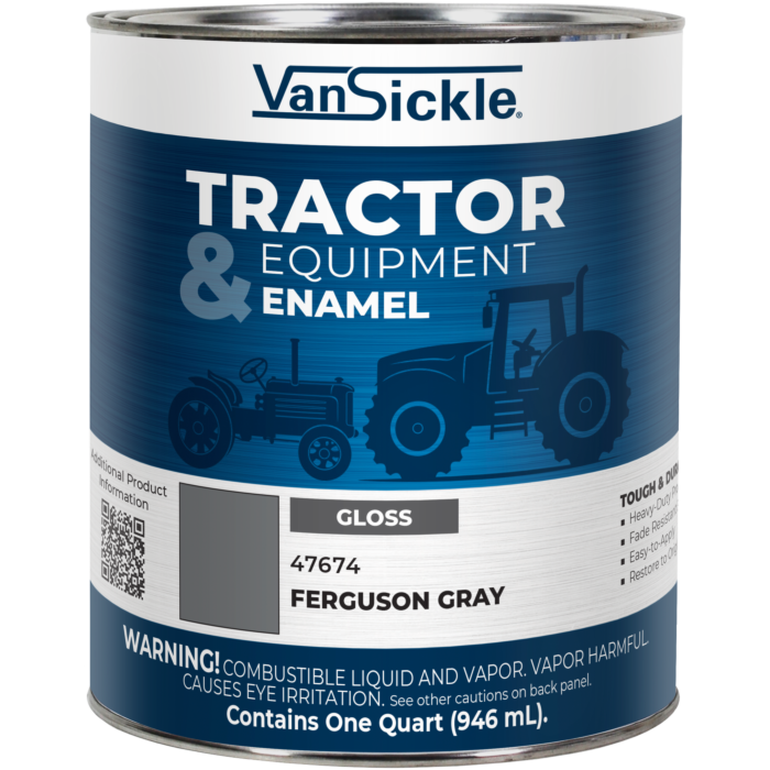 Van Sickle Tractor & Equipment Enamel (Gloss - Ferguson Gray) Quart