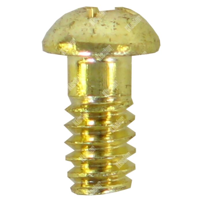 Kissler #10-24 Brass 3/8 in Phillips Head Bibb Screw