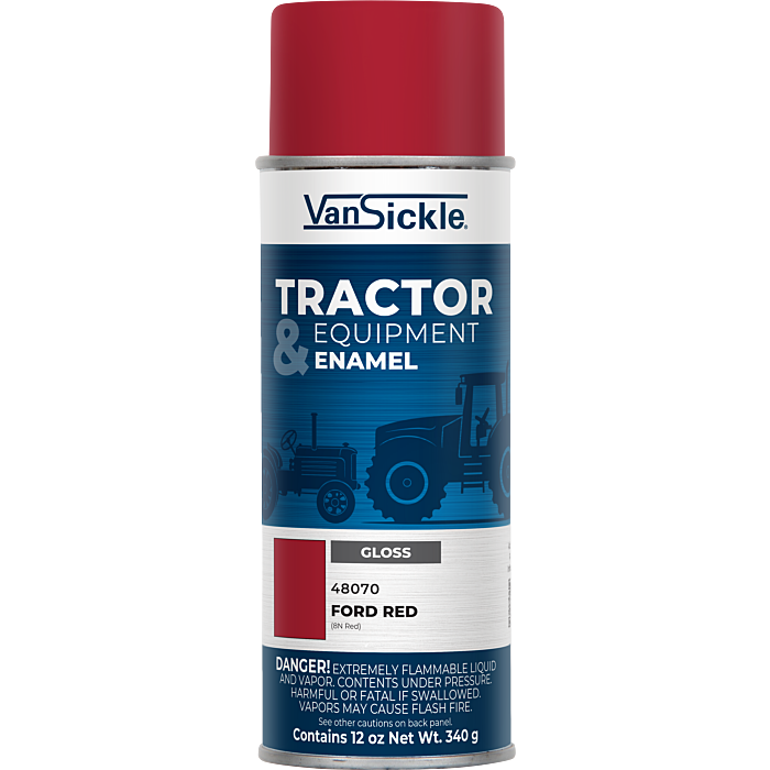 Van Sickle Tractor & Equipment Enamel Spray (Gloss - Ford Red) 12 oz