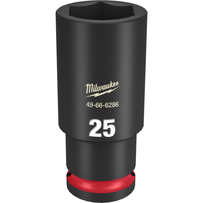 Milwaukee SHOCKWAVE™ Impact Duty 1/2" Drive 25mm Deep 6 Point Socket