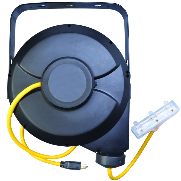 Southwire Tri-Tap Retractable Cord Reel w/ Mount - 12/3, 50 ft