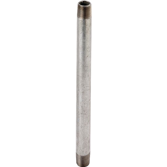 ProSource GN 11/2X60-S Pipe Nipple, 1-1/2 in, Threaded, Steel, 60 in L