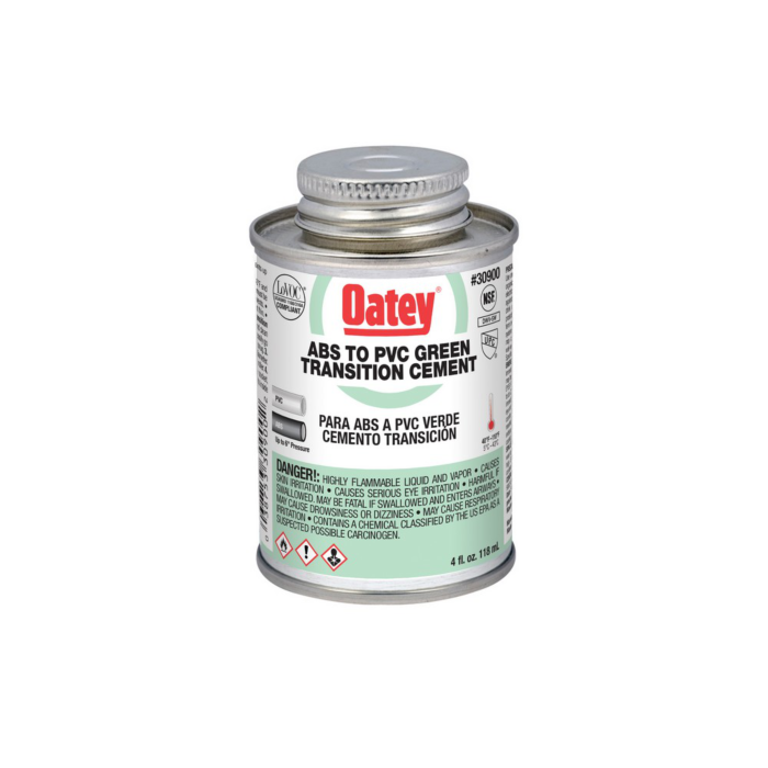 OATEY Oatey® 4 oz. ABS To PVC Transit Green Cement