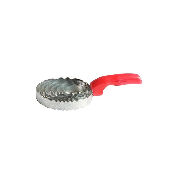 Decker Two Different Teeth Pattern Specifications Steel Galvanized Reversible Spiral Curry Comb