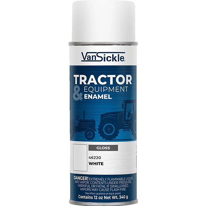 Van Sickle Tractor & Equipment Bobcat Enamel Spray (Gloss - Skid Loader White) 12 oz