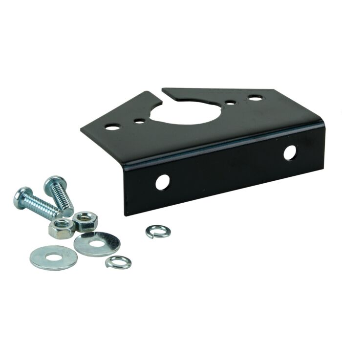 Hopkins Towing Solutions 48605 4, 5 & 6 Pole Round Vehicle Side Connectors Mounting Bracket