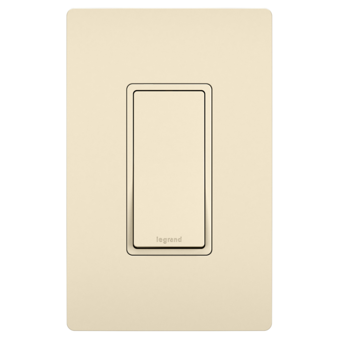 Pass & Seymour radiant® 15A Single-Pole Switch, Light Almond