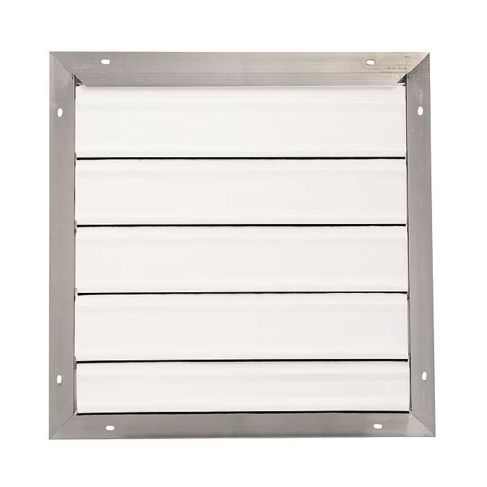 2 Sq ft 5-3/4 in 21 in Backdraft Damper/Wall Shutter