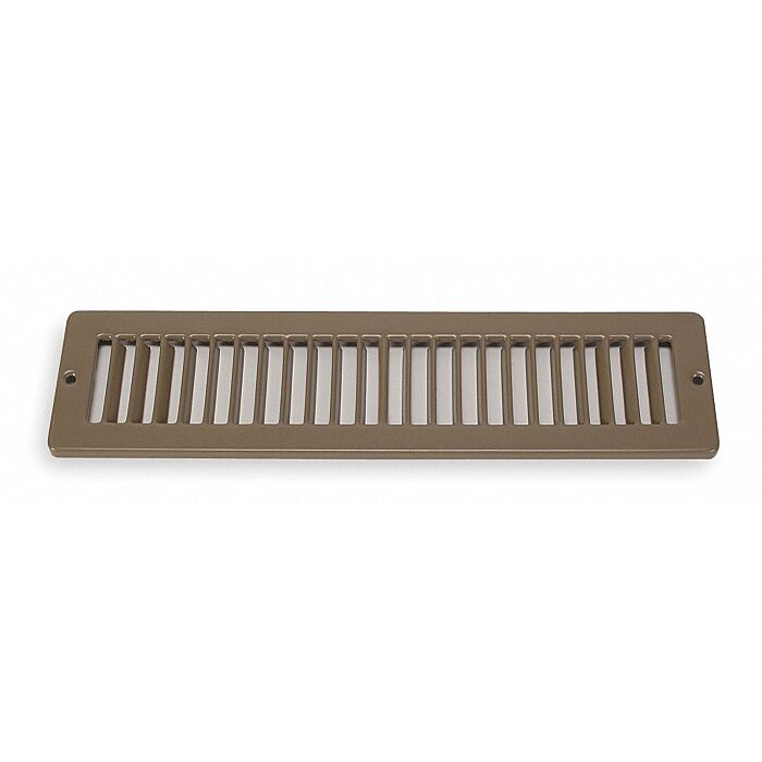 1/2 in Surface 1/4 in Toe Space Air Grille Louvered Grille