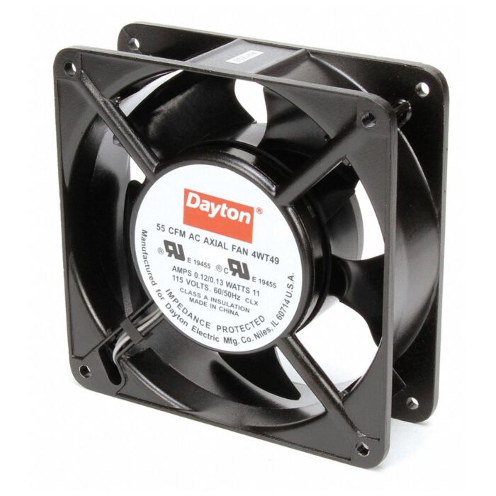 115 VAC 0.12/0.13 A 11/11 W Axial Fan
