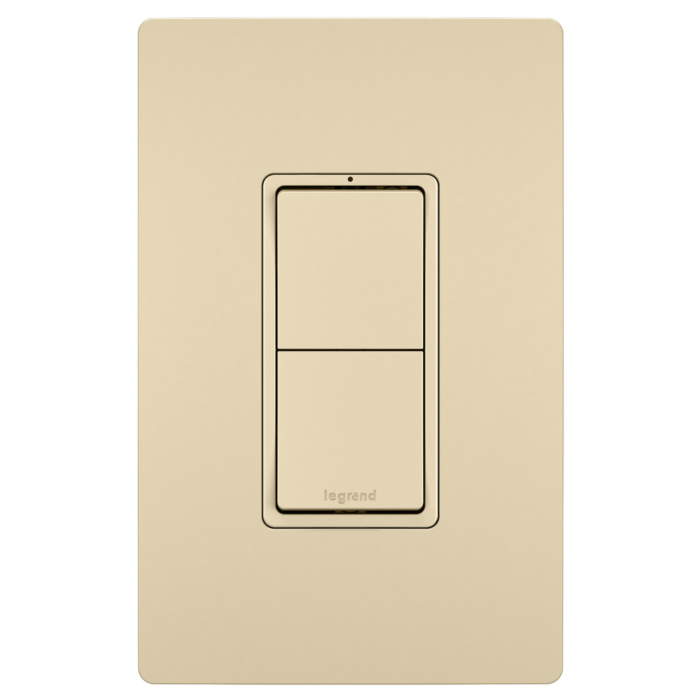 Pass & Seymour radiant® Two Single-Pole Switches, Ivory
