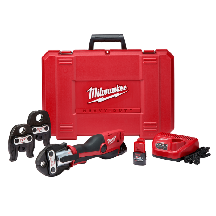 Milwaukee M12™ FORCE LOGIC™ Press Tool Kit with Jaws