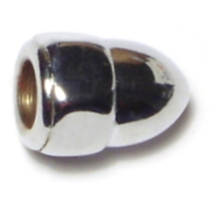 Acorn Nut Chrome, 1/4-28