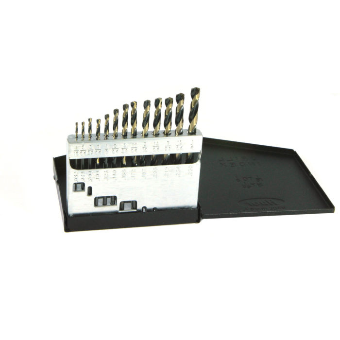 13PC NITRO DRILL BIT SET 1/16-1/4 BY 64ths