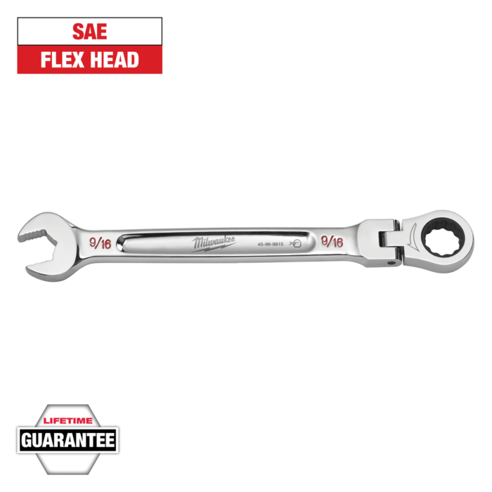 Milwaukee 9/16" Flex Head Combination Wrench