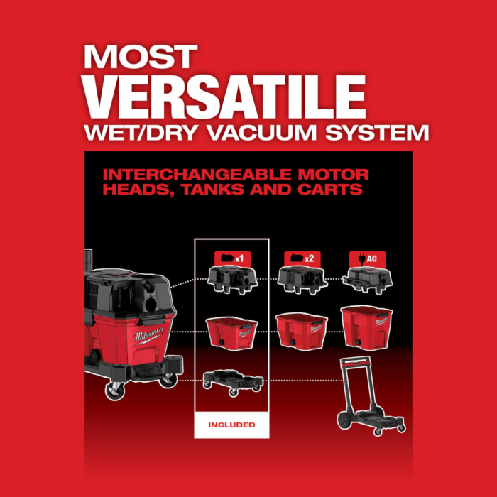 Milwaukee M18 FUEL™ 6 Gallon Wet/Dry Vacuum