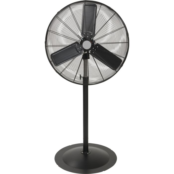 Denali Aire 3-Speed Oscillating Pedestal Fan (Black) 30 in. dia.