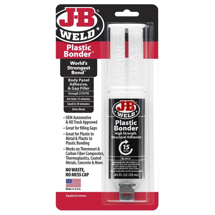 J-B Weld Plastic Bonder Epoxy Adhesive, 25mL
