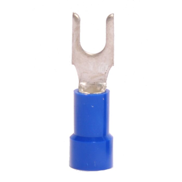 16-14 Vinyl-Insulated Blue Block Spade (10pk) #6