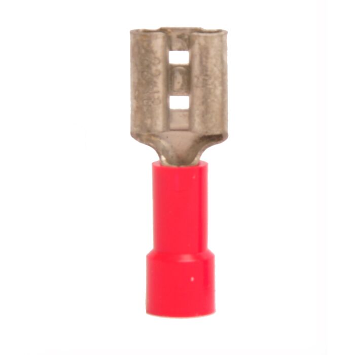 22-18 Vinyl-Insulated Female Disconnect Terminal (100pk) 1/4 in.