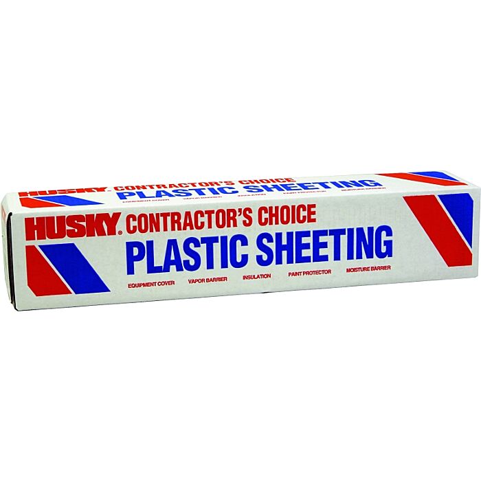 Husky 1-1/2 mil Painter's Sheeting (Clear) 12 x 200 ft