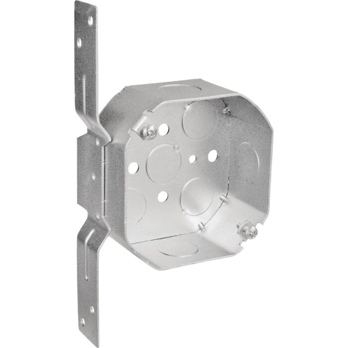 Southwire Steel Bracket-Mount Electrical Octagon Box - 4 in. x 4 in.