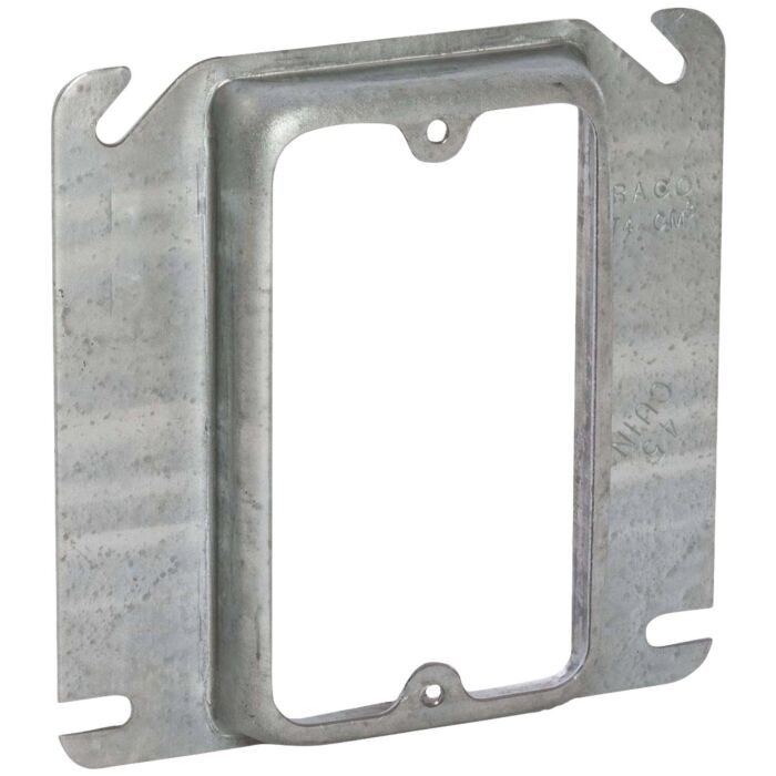 Southwire 1-Device Combination Square Raised Cover - 4 in. x 4 in.
