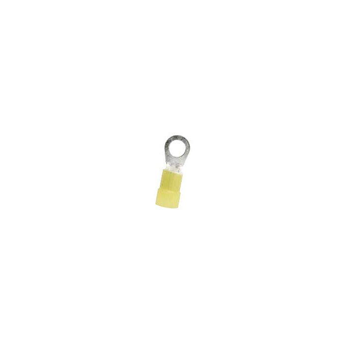 4 AWG Nylon-Insulated Ring Terminal (25pk) 3/8 in.