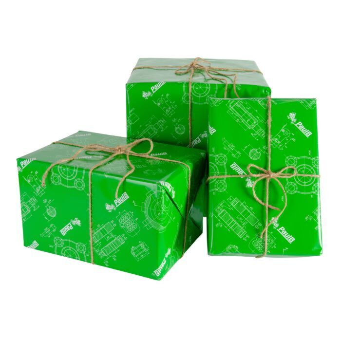 PaulB Gift Wrap - Technical Design - 30 in. x 9.5 ft