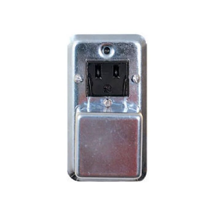 Bussmann 125 V 15 A Gray Fuse Cover with Receptacle