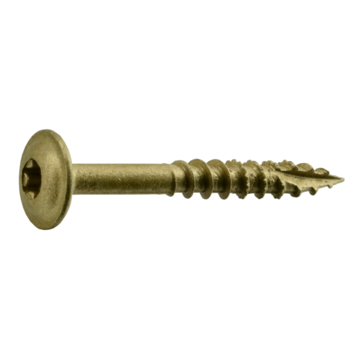 Saber Drive 1/4" x 2" T-30 Star Drive, Construction Lag, XL1500 Coating, Tan (Bulk Box 608 pc)