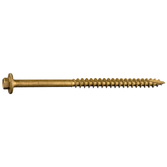 3/8" x  5" Hex Head, Ledger Board Screw, XL1500 Coating 