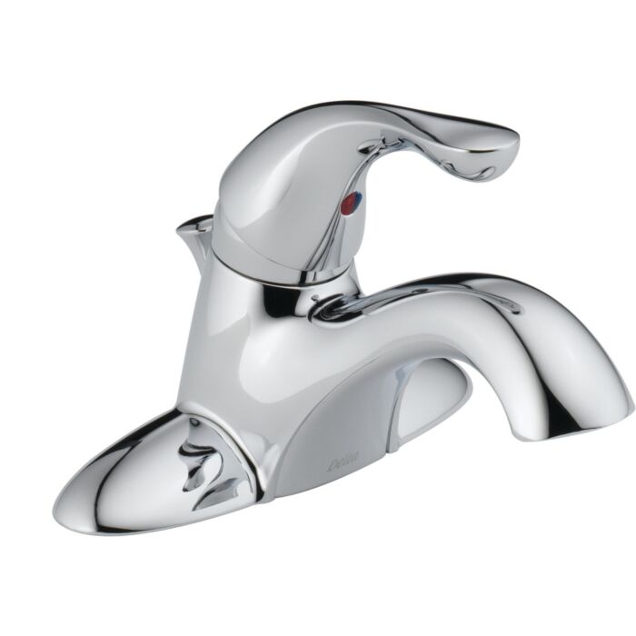 Delta Faucet Single Handle Centerset Bathroom Faucet (Chrome)