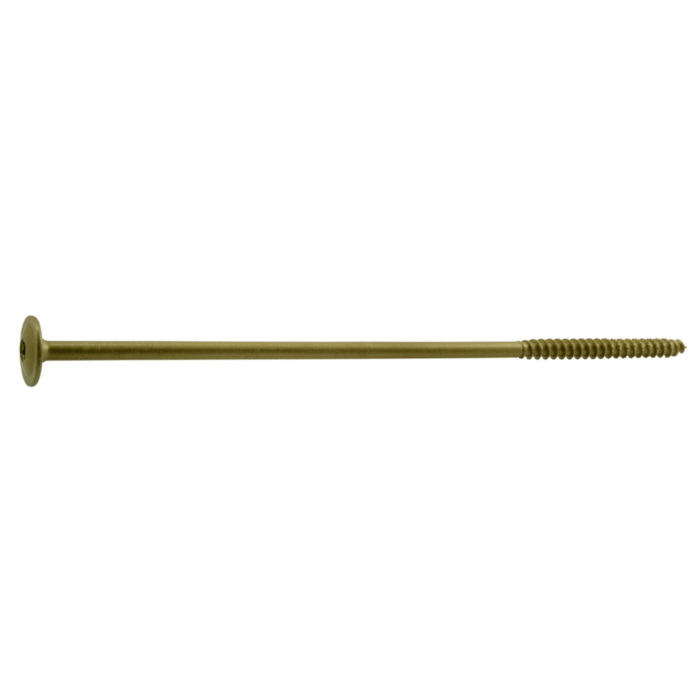 Saber Drive 3/8" x 10" T-30 Star Drive, Construction Lag, XL1500 Coating, Tan (Bulk Box 76 pc)