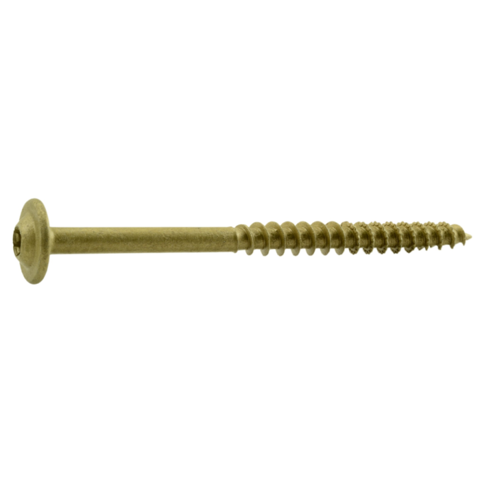 Saber Drive 5/16" x 4" T-30 Star Drive, Construction Lag, XL1500 Coating, Tan (Bulk Box 516 pc)