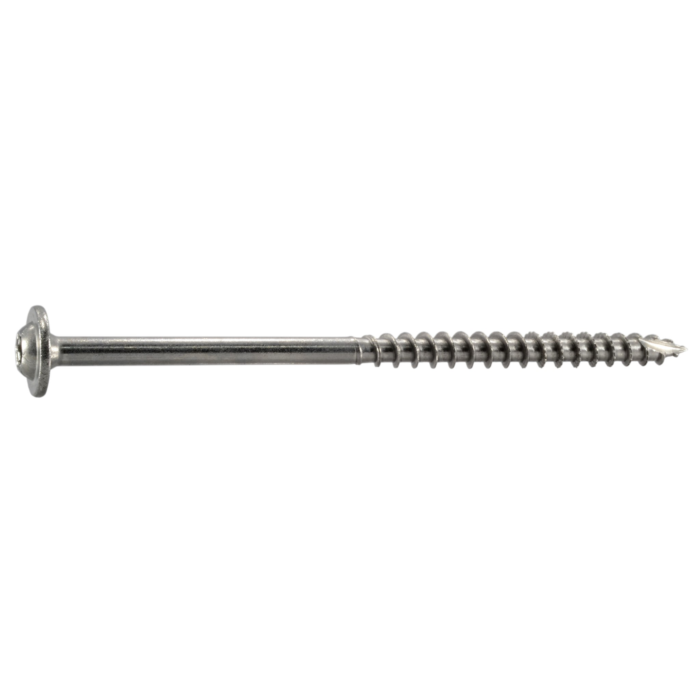 Saber Drive 5/16" x 5" T-30 Star Drive, Construction Lag, Stainless Steel (Bulk Box 25 pc)
