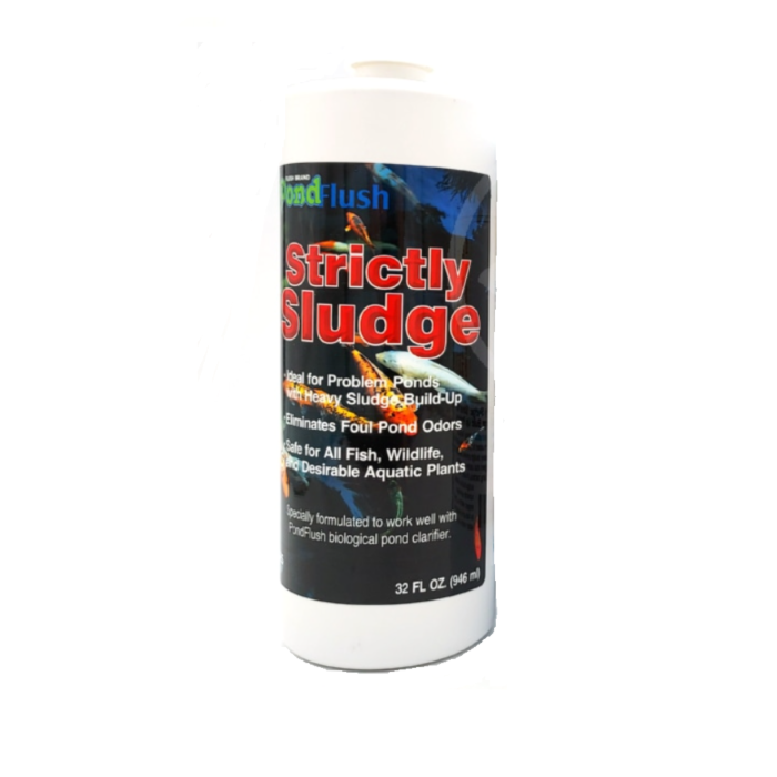 General Environmental Science Pond Flush Strictly Sludge Water Treatment - 1 qt.