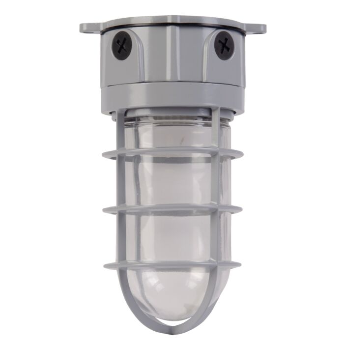 Cooper Lighting Solutions Vapor Proof Utility Light with Cage