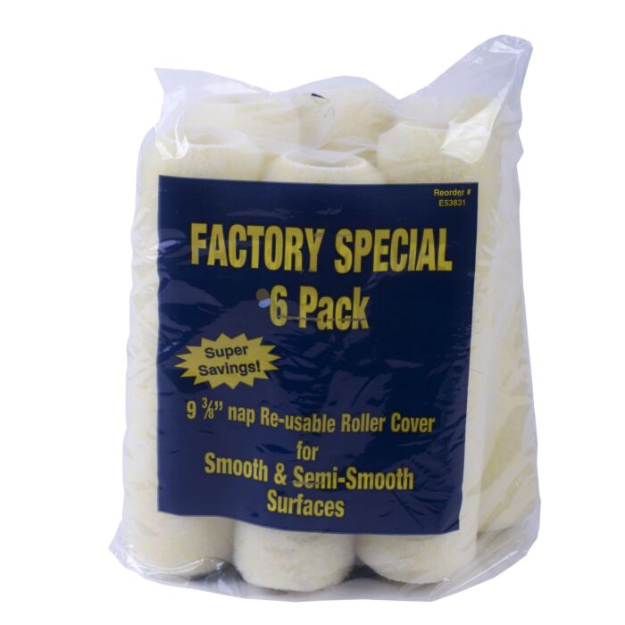 
Roller Cover 9 in. x 3/8 in. Nap (6 pk)