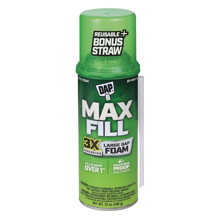 DAP Max Fill Triple Expanding Foam Sealant 12 oz