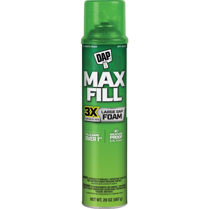 DAP Max Fill Triple Expanding Foam Sealant - 20 oz