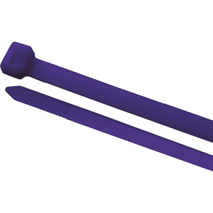 Cable Tie Express 40 lb Nylon 66 Purple Intermediate Cable Tie