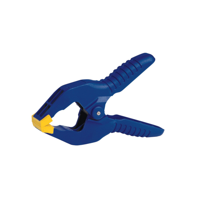 Irwin IRWIN Quick-Grip Resin Spring Clamp, 2-Inch ( , Blue