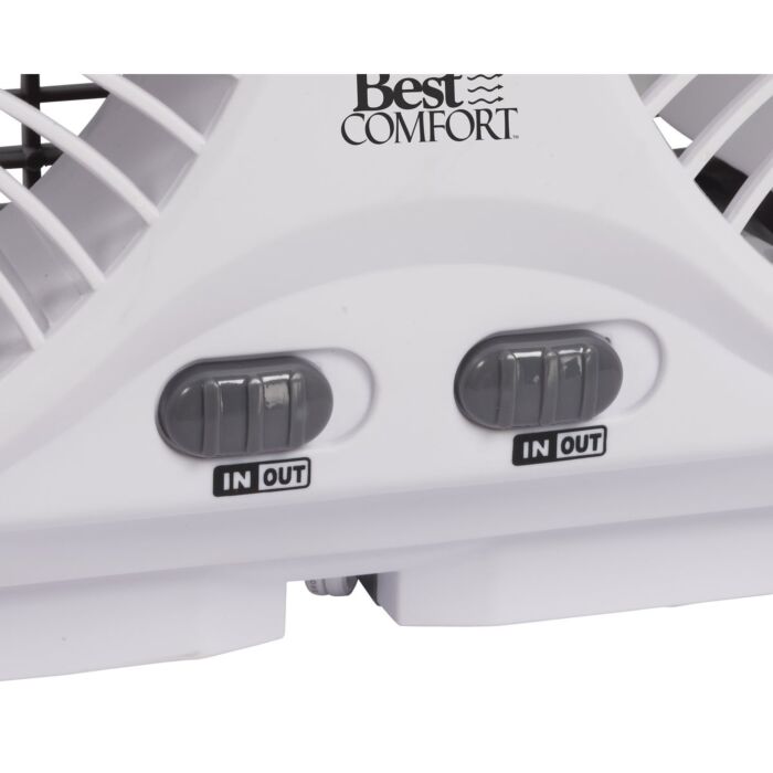 Aspen Smart Window Dual Fan | WiFi App Controlled 3 Speed + Multi