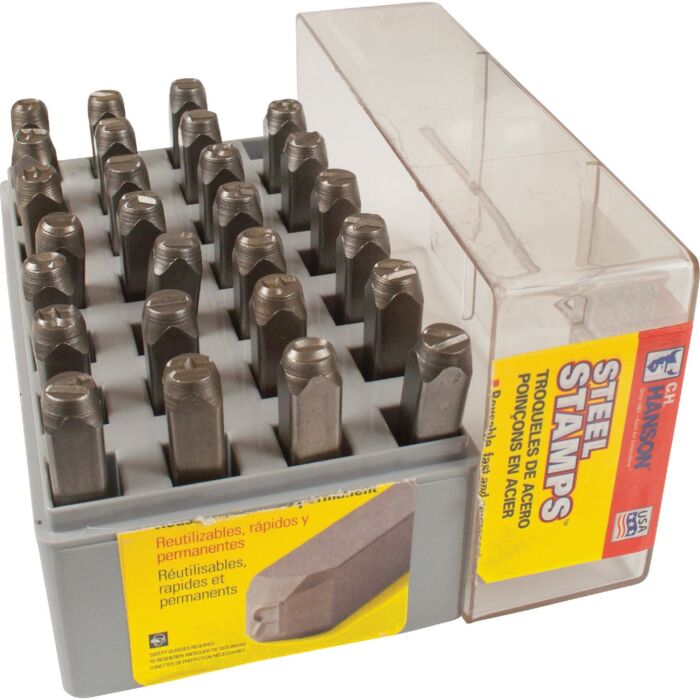 CH Hanson Letter Stamp Set (27 Piece)