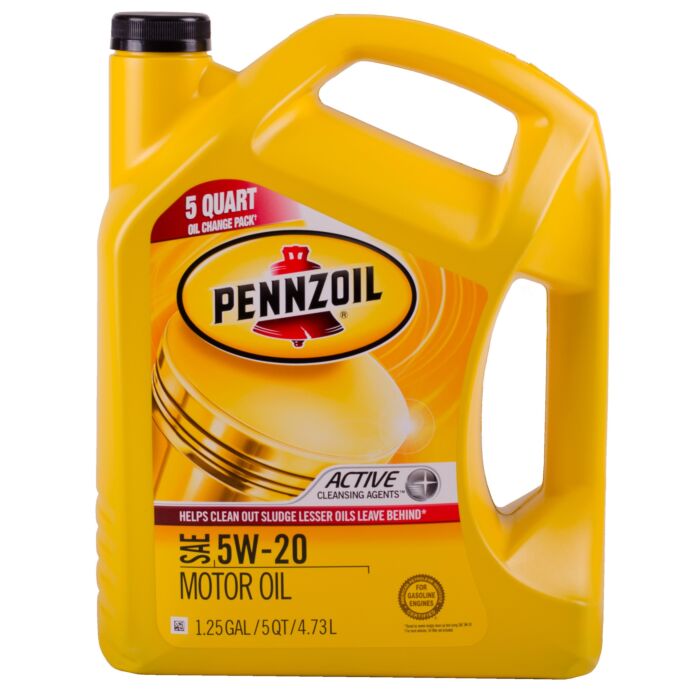 Pennzoil 5W20 Motor Oil, 5 Quart