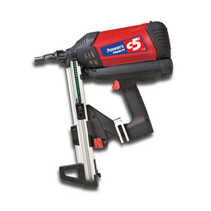 Powers Fasteners Precision Molded Aluminum and Plastic 1-1/2 in 22 Short Track Gas Fastening Tool